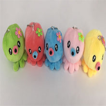 5colors Plush Toys , 7CM Key chain ocean animal Plush DOLL toy