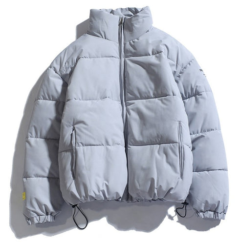 Winter Nieuwe Mannen Effen Kleur Parka Kwaliteit Merk Mannen Stand Kraag Warme Dikke Jas Mannelijke Mode Ongedwongen