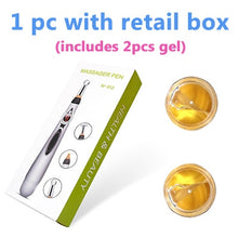 YAGEN nouveau stylo d'acupuncture électronique électrique Laser Acupuncture aimant thérapie guérir Massage stylo méridien stylo énergétique livraison directe