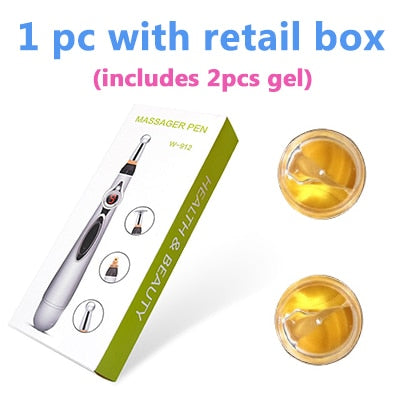 YAGEN nouveau stylo d'acupuncture électronique électrique Laser Acupuncture aimant thérapie guérir Massage stylo méridien stylo énergétique livraison directe