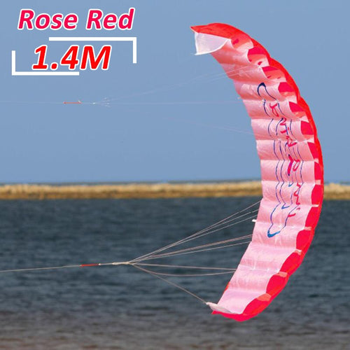 1.4m / 1.8m / 2.5m dual Line Stunt power Kite soft kite  surf flying outdoor fun sports kiteboard