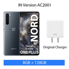 Global Version OnePlus Nord 5G Snapdragon 765G Smartphone 8GB 128GB 6.44'' 90Hz AMOLED Screen 48MP Quad Cams Warp Charge 30T