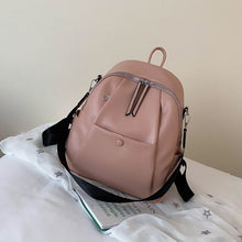 2020 spring new soft leather ladies backpack brand luxury designer large capacity casual travel bag white main sac a dos femme