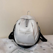 2020 spring new soft leather ladies backpack brand luxury designer large capacity casual travel bag white main sac a dos femme