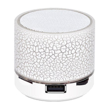Mini Wireless Bluetooth Colorful Light Small Crack Sound Speaker  Subwoofer Support TF Card
