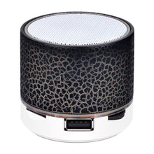 Mini Wireless Bluetooth Colorful Light Small Crack Sound Speaker  Subwoofer Support TF Card
