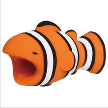 Cartoon Animals Bite Cable Data Protector Duck Dogs Cats Cute Shark Turtle for Iphone Data Line Protection Phone Accessory