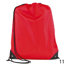 Portable Sports Bag Thicken Drawstring Belt Riding Backpack Gym Drawstring Shoes Bag Clothes Backpacks Waterproof