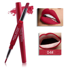 La srta. ROSE 2 en 1 FIESTA DE LA REINA Color Nude maquillaje trazador de líneas del labio impermeable duradera lápiz de labio cosmético Dropshipping. exclusivo. TSLM2