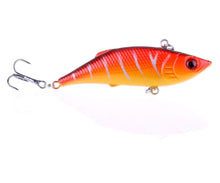 1Pcs 7.5cm 10g Rattlin Vib Fishing Lure Artificial Bait Vibration Fishing Tackle Crap Fishing Swimbait Pesca Wobblers