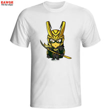 Moda nuevo diseño camiseta maravillosa gran Odin King Face Thor Cool camiseta cómics impreso camiseta Casual Anime Tee hombres