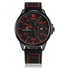 Reloj de cuarzo para hombre NAVIFORCE, relojes de cuero de marca de lujo, relojes de hombre para exteriores, reloj Masculino Casual, calendario Masculino, reloj Masculino