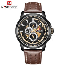 NAVIFORCE 2018 hombre reloj Top marca deportiva relojes de cuarzo Auto fecha semana Alta Calidad 30 m impermeable Relogio Masculino