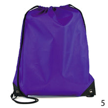 Portable Sports Bag Thicken Drawstring Belt Riding Backpack Gym Drawstring Shoes Bag Clothes Backpacks Waterproof