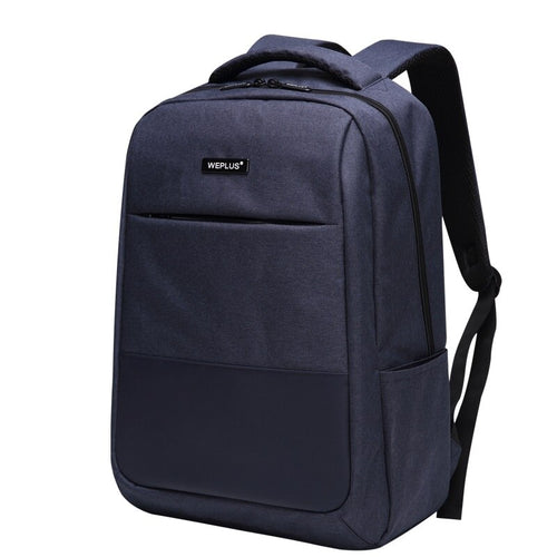 WEPLUS Backpack 15.6 inch Laptop Backpack USB Charging Casual Style Waterproof Bag Men Women Anti Thief Multifunction Backpack 