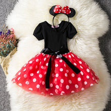 New Kids Ballet Show Dress Princess Party Costume Infant Clothing Polka Dot Baby Clothes Birthday Girls tutu Dress with Headband