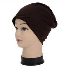 Winter Hats for Women Beanies Cotton Blended Hip Hop Caps Slouch Warm Hat Festival Unisex Turban Cap Solid Color Bonnet Hats