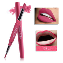 La srta. ROSE 2 en 1 FIESTA DE LA REINA Color Nude maquillaje trazador de líneas del labio impermeable duradera lápiz de labio cosmético Dropshipping. exclusivo. TSLM2