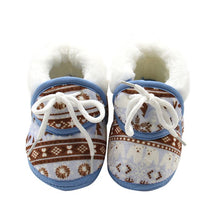 Zapatos de bebé de suela suave calzado para recién nacidos invierno Niño mantener caliente impresión en primer lugar los caminantes zapatos para bebés