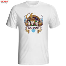 Moda nuevo diseño camiseta maravillosa gran Odin King Face Thor Cool camiseta cómics impreso camiseta Casual Anime Tee hombres