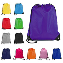 Portable Sports Bag Thicken Drawstring Belt Riding Backpack Gym Drawstring Shoes Bag Clothes Backpacks Waterproof