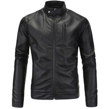 Chaqueta de cuero genuina de los hombres para la motocicleta moda Zipper Otoño Invierno Slim Fit Vintage italiano hombres de negocios negro marrón capa