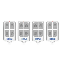 KERUI inalámbrico de alto rendimiento portátil Control remoto 4 botones llavero para WIFI GSM PSTN sistema de alarma de seguridad de hogar