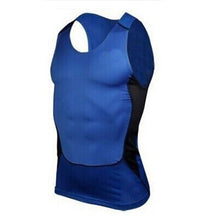 Chaleco de los hombres hombre línea del tanque de Fitness chaleco sin mangas de los hombres transpirables chaleco para hombres S-XXL Venta caliente