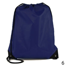 Portable Sports Bag Thicken Drawstring Belt Riding Backpack Gym Drawstring Shoes Bag Clothes Backpacks Waterproof