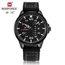 Reloj de cuarzo para hombre NAVIFORCE, relojes de cuero de marca de lujo, relojes de hombre para exteriores, reloj Masculino Casual, calendario Masculino, reloj Masculino