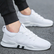 Mens casual shoes for men white damping fashion shoes non-slip wedge sneakers flyknit breathable 2019 hot cheap