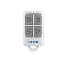 KERUI inalámbrico de alto rendimiento portátil Control remoto 4 botones llavero para WIFI GSM PSTN sistema de alarma de seguridad de hogar