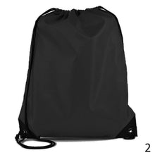 Portable Sports Bag Thicken Drawstring Belt Riding Backpack Gym Drawstring Shoes Bag Clothes Backpacks Waterproof