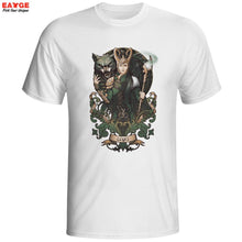 Moda nuevo diseño camiseta maravillosa gran Odin King Face Thor Cool camiseta cómics impreso camiseta Casual Anime Tee hombres
