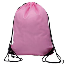 Portable Sports Bag Thicken Drawstring Belt Riding Backpack Gym Drawstring Shoes Bag Clothes Backpacks Waterproof