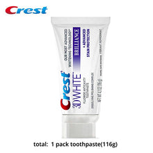 Crest 3D brillo blanco flúor avanzado antiavity pasta de dientes blanqueador dental higiénico Blanqueamiento Dental pasta de dientes complejo