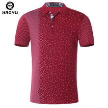 New 2018 Brand POLO Shirt Men Cotton Fashion Short Sleeve Casual Shirts High Quality Argyle Printed  Slim Men Polo Homme