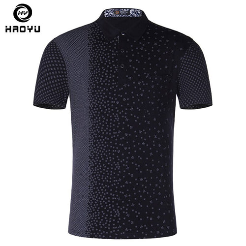 New 2018 Brand POLO Shirt Men Cotton Fashion Short Sleeve Casual Shirts High Quality Argyle Printed  Slim Men Polo Homme