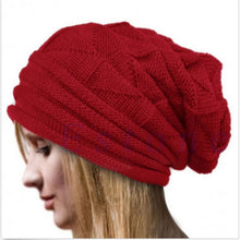 HIRIGIN más nuevo caliente hombres mujeres Knit gran tamaño holgado Slouchy Beanie cálido invierno sombrero esquí Chic Cap calavera fresca moda Otoño chica