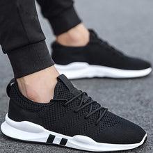 Mens casual shoes for men white damping fashion shoes non-slip wedge sneakers flyknit breathable 2019 hot cheap
