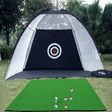 1set Indoor Outdoor Golf Practice Net Golf Hitting Cage Garden Grassland Practice Tent Golf Training Equipment Golf Accessories