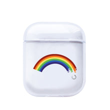 LAUGH LIFE Soft Earphone Case For Apple Airpods Case Cover Cute Map Trip Transparent Clear Luxury Earphone Case For Airpods Case