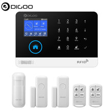 DIGOO DG-HOSA Wireless GSM&WIFI Smart Home Security Alarm Systems Kits Infrared Motion Sensor Door Alert with APP Control