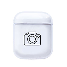 LAUGH LIFE Soft Earphone Case For Apple Airpods Case Cover Cute Map Trip Transparent Clear Luxury Earphone Case For Airpods Case