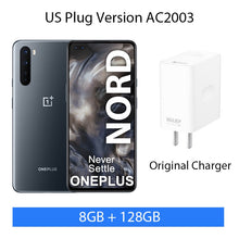 Global Version OnePlus Nord 5G Snapdragon 765G Smartphone 8GB 128GB 6.44'' 90Hz AMOLED Screen 48MP Quad Cams Warp Charge 30T