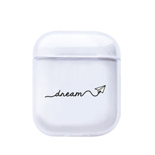 LAUGH LIFE Soft Earphone Case For Apple Airpods Case Cover Cute Map Trip Transparent Clear Luxury Earphone Case For Airpods Case