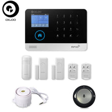 DIGOO DG-HOSA Wireless GSM&WIFI Smart Home Security Alarm Systems Kits Infrared Motion Sensor Door Alert with APP Control