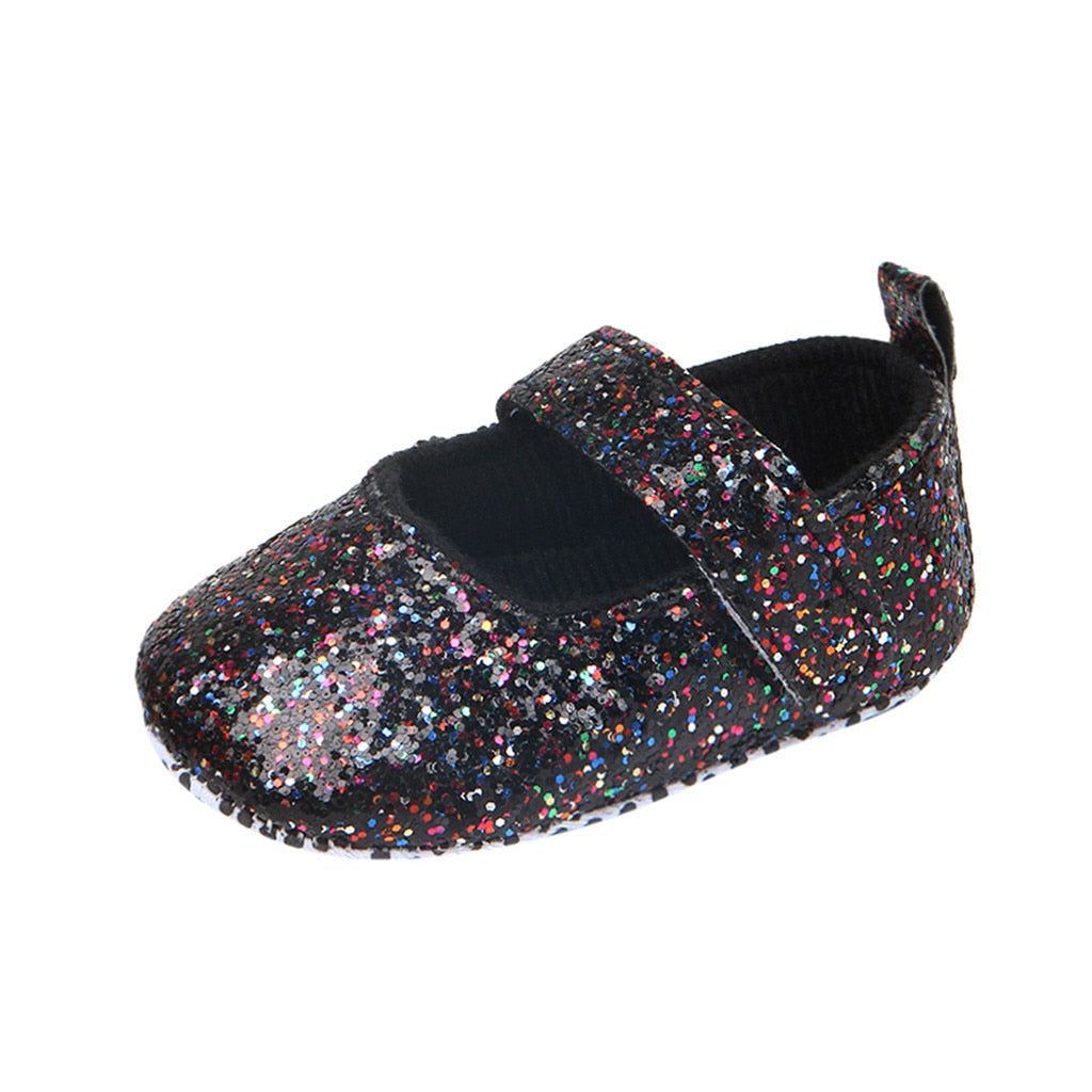 Newborn Baby Boots Girls Boys Summer First Walkers Black Pink Gold Soft Soled Non-slip Crib Shoes Booties Baby Summer Shoes