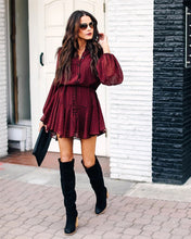Women Casual Long Sleeve Dress Elegant Chiffon Print Vestidos White Floral Midi Dress Zebra Striped Dresses Plaid Mini Dresses