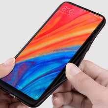 Bakeey Luxury Fabric Splice Soft Silicone Edge Shockproof Protective Case For Xiaomi Mi8 Mi 8 